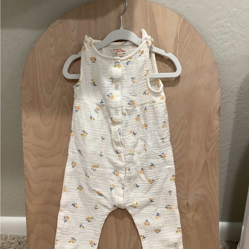 Floral Baby Jumpsuit
